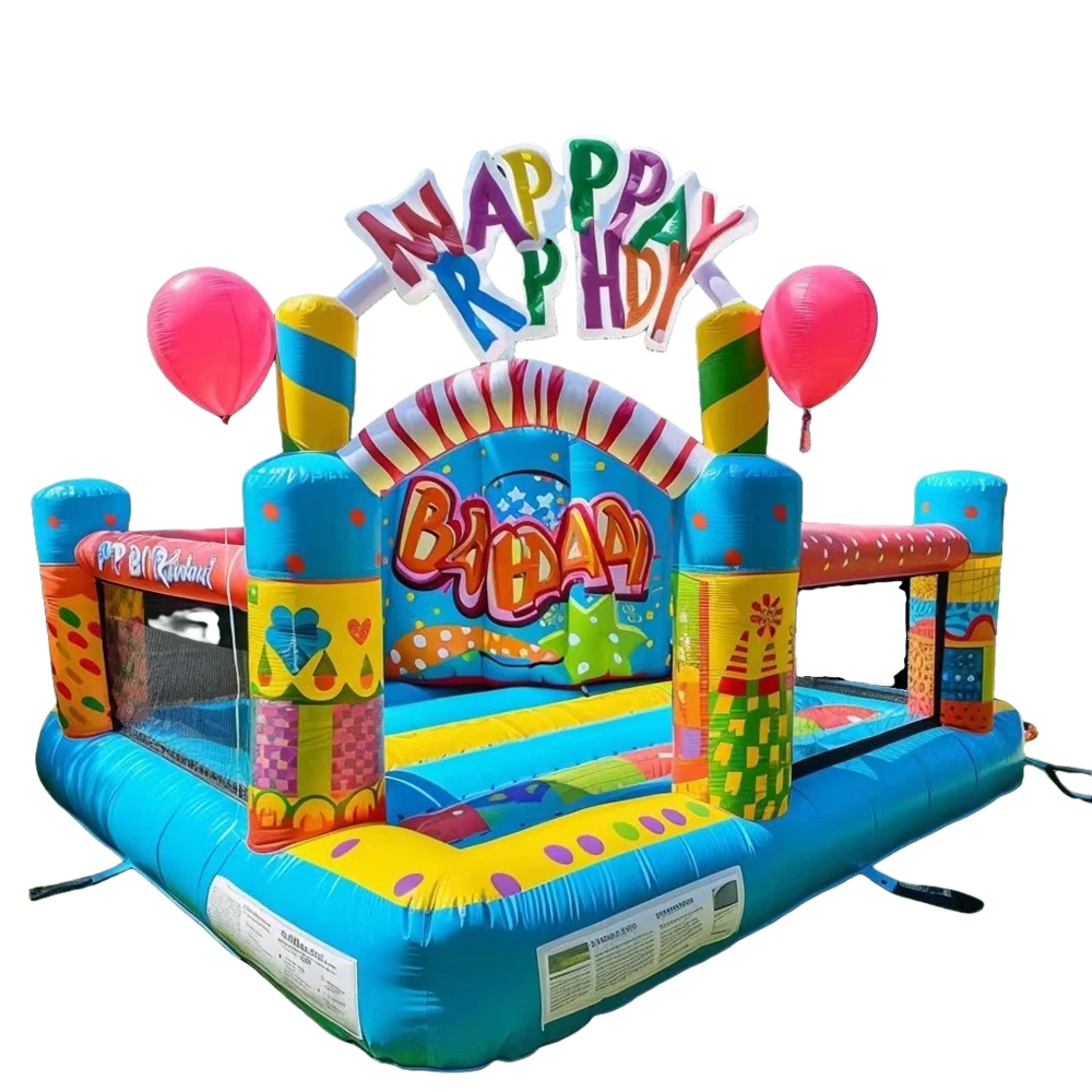 hibc 004 inflatable jumping bed with slide combo honest (copy)