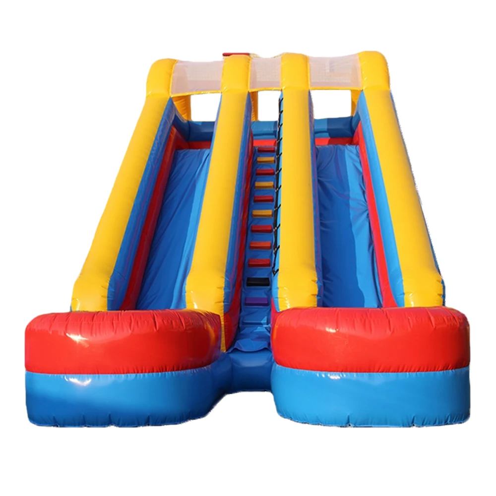 hiis 001 first series commercial inflatable dry slide honest