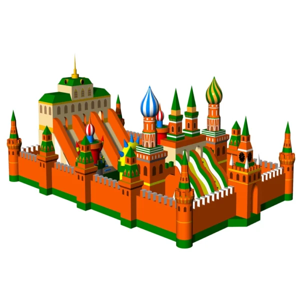 hiic 001 giant commercial inflatable bounce castle | large outdoor kids amusement park