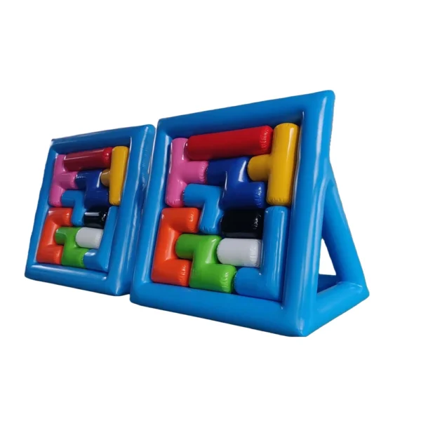 hift 005 inflatable basketball toss game | double hoop inflatable basketball challenge for events honest