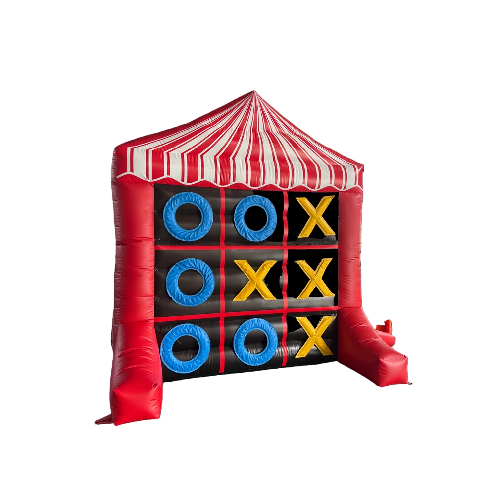 hift 003 inflatable basketball toss game | double hoop inflatable basketball challenge for events honest