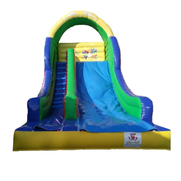 hiis 001 first series commercial inflatable dry slide honest