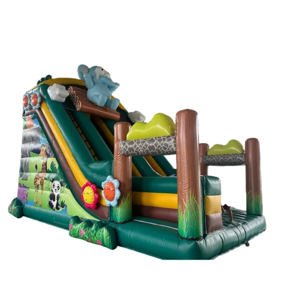 hiis 001 first series commercial inflatable dry slide honest