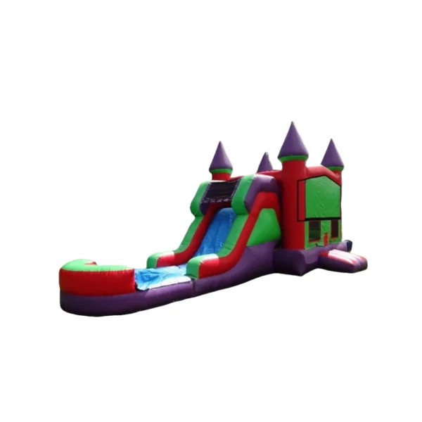 hibc 004 inflatable jumping bed with slide combo honest