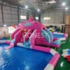 hiwp 001 giant ice & snow themed inflatable water park with slides and pool honest (copy)