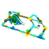 inflatable water obstacle course, floating aqua park, commercial inflatable water park, inflatable water challenge
