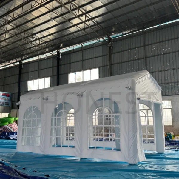 hiit 006 oxford fabric inflatable tent, portable inflatable shelter for camping, outdoor events & emergency use honest