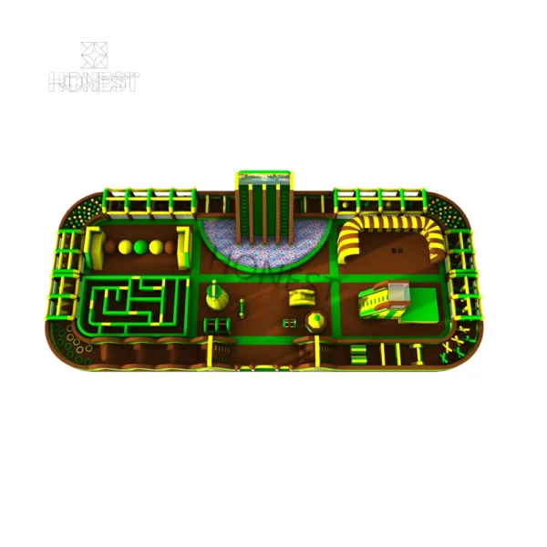 hiic 003 multi colour combination giant commercial inflatable bounce castle honest