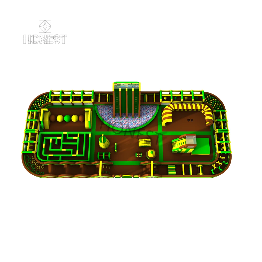 hiic 003 multi colour combination giant commercial inflatable bounce castle honest