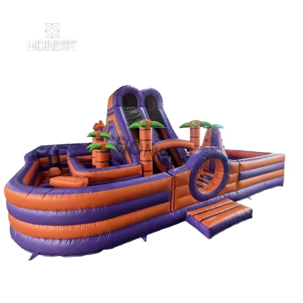 hiic 003 multi colour combination giant commercial inflatable bounce castle honest