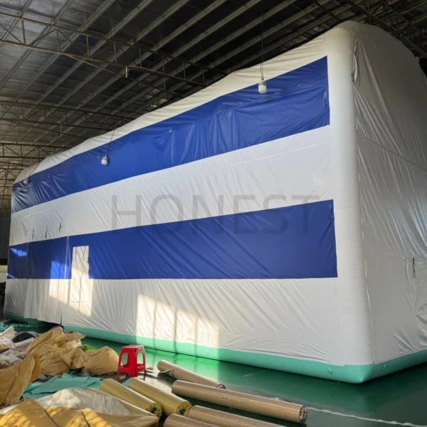 hiit 006 oxford fabric inflatable tent, portable inflatable shelter for camping, outdoor events & emergency use honest