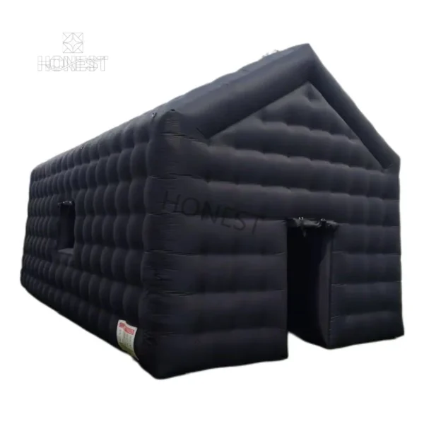 hiit 001 colorful inflatable obstacle course with slide and climbing wall honest