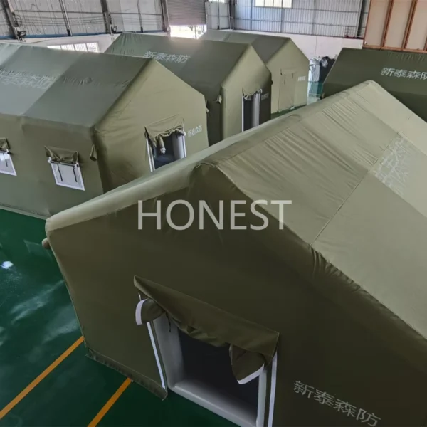 hiit 001 colorful inflatable obstacle course with slide and climbing wall honest